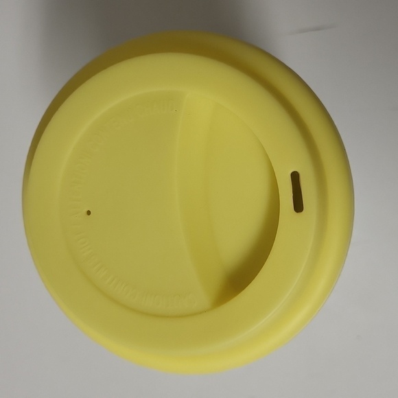 Off white Ceramic Coffee mug with Silicone Top 10oz - Picture 2 of 9